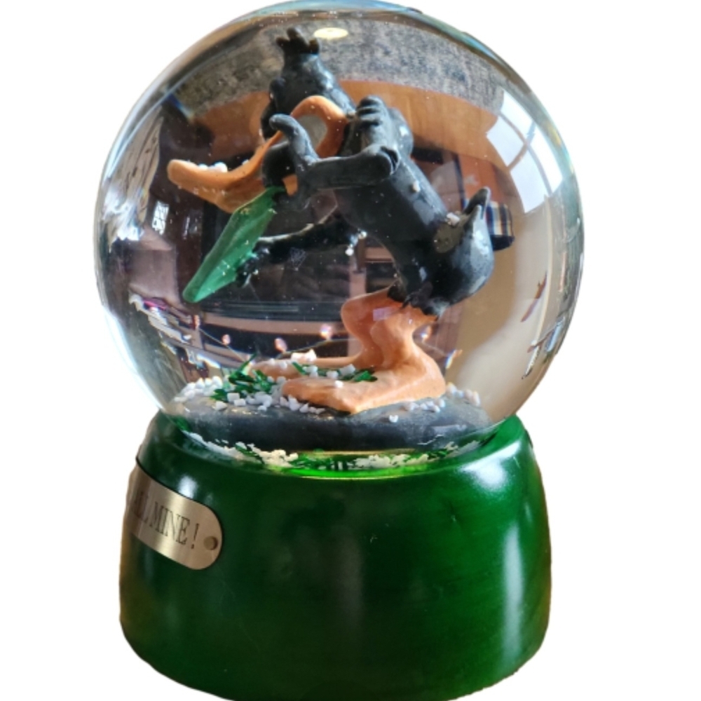 Warner Bros. Daffy duck snow globe.*